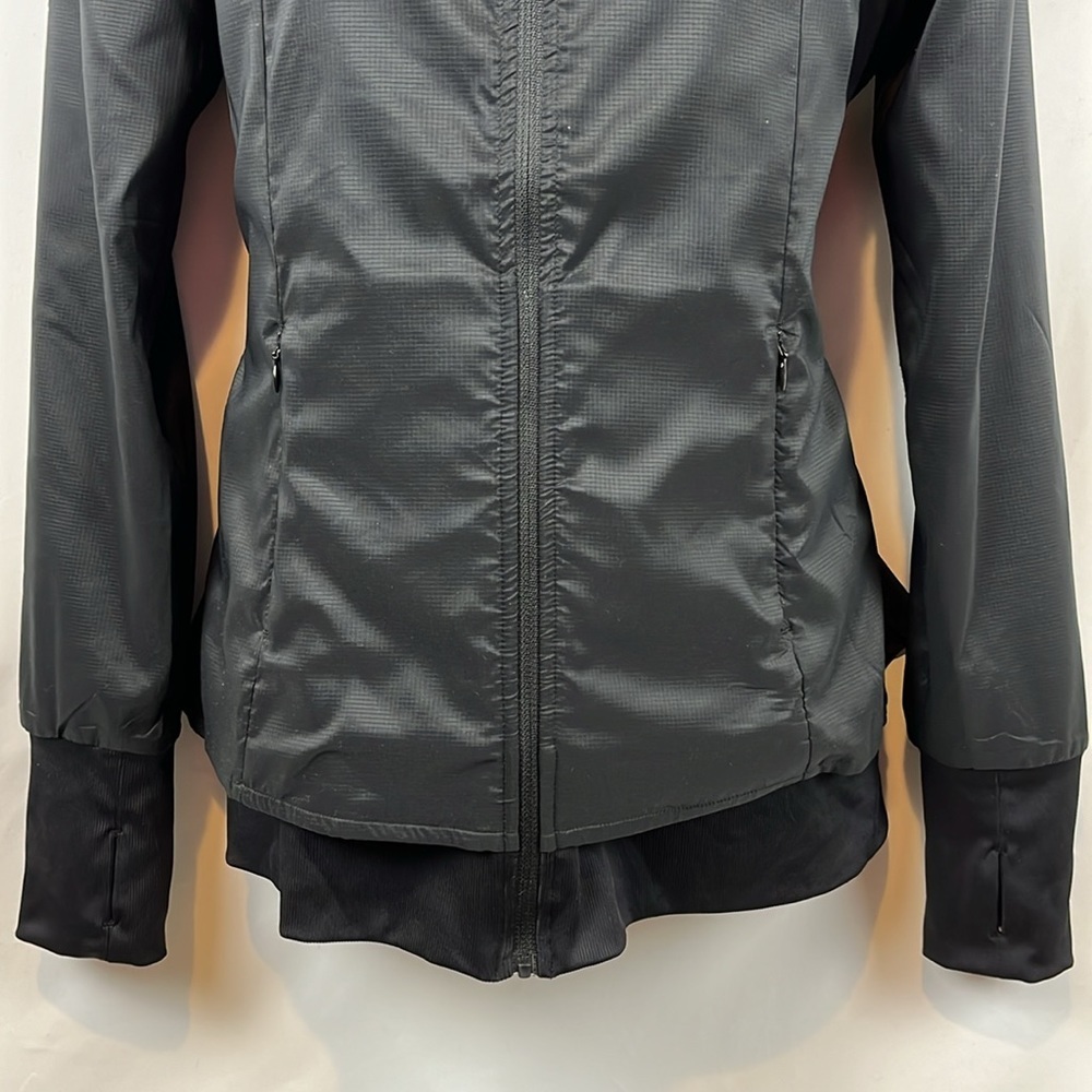 Zyia Active Mont Blanc Everywhere Lightweight Black Jacket Full Zip Size S - Picture 8 of 14